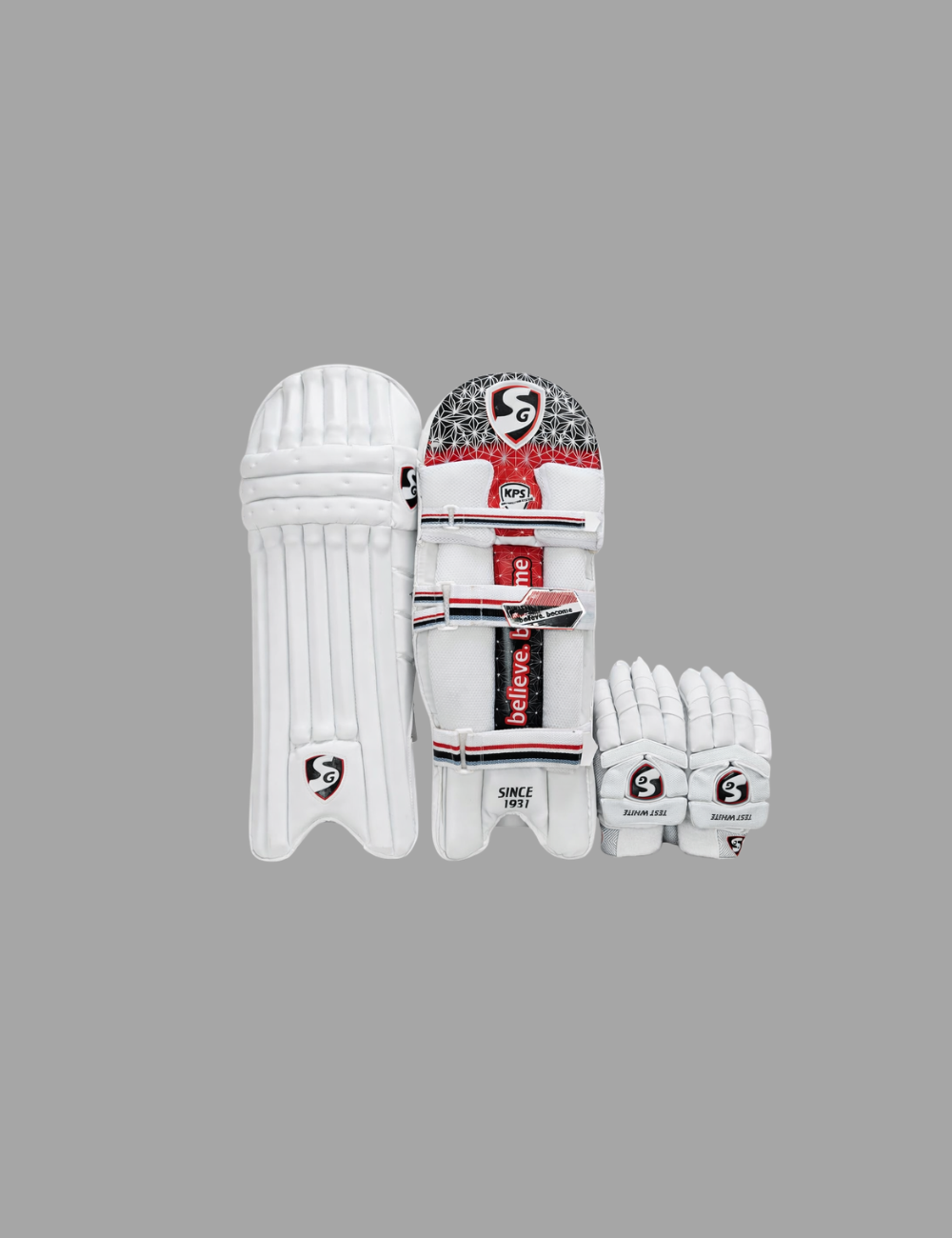 SG Premium Cricket Batting Pad & Gloves Combo - Lightweight | Pro Protection