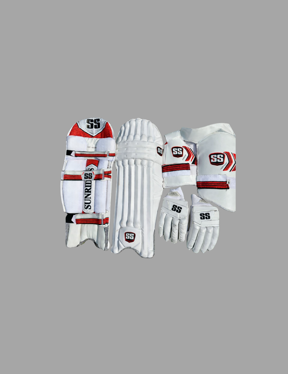 SS Batting COMBO- Pads,Gloves and ThighPads